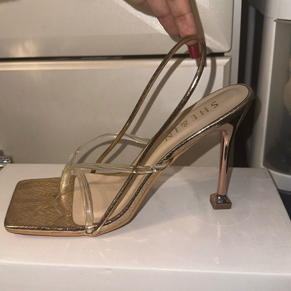 Snake skin heels